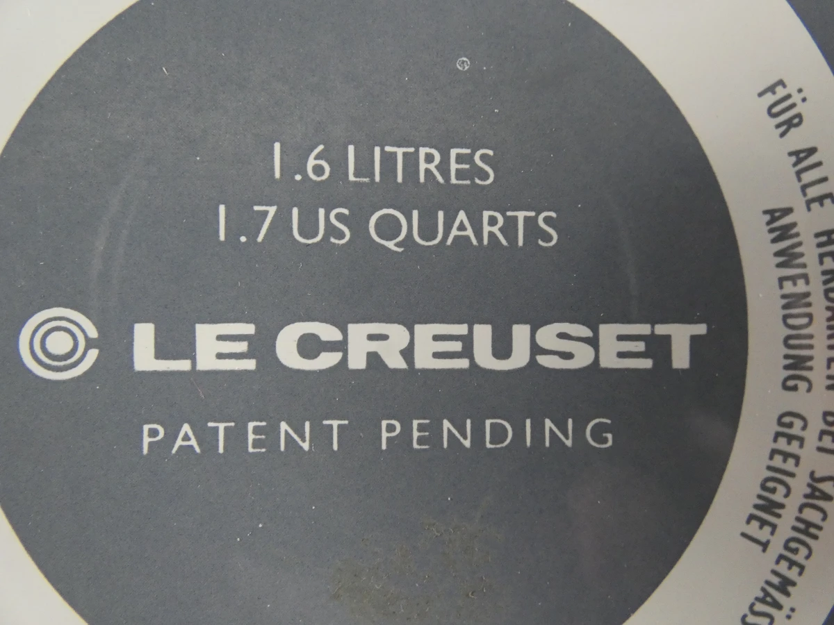 Vintage Le Creuset-fluitketel 1,6 L - foto 12