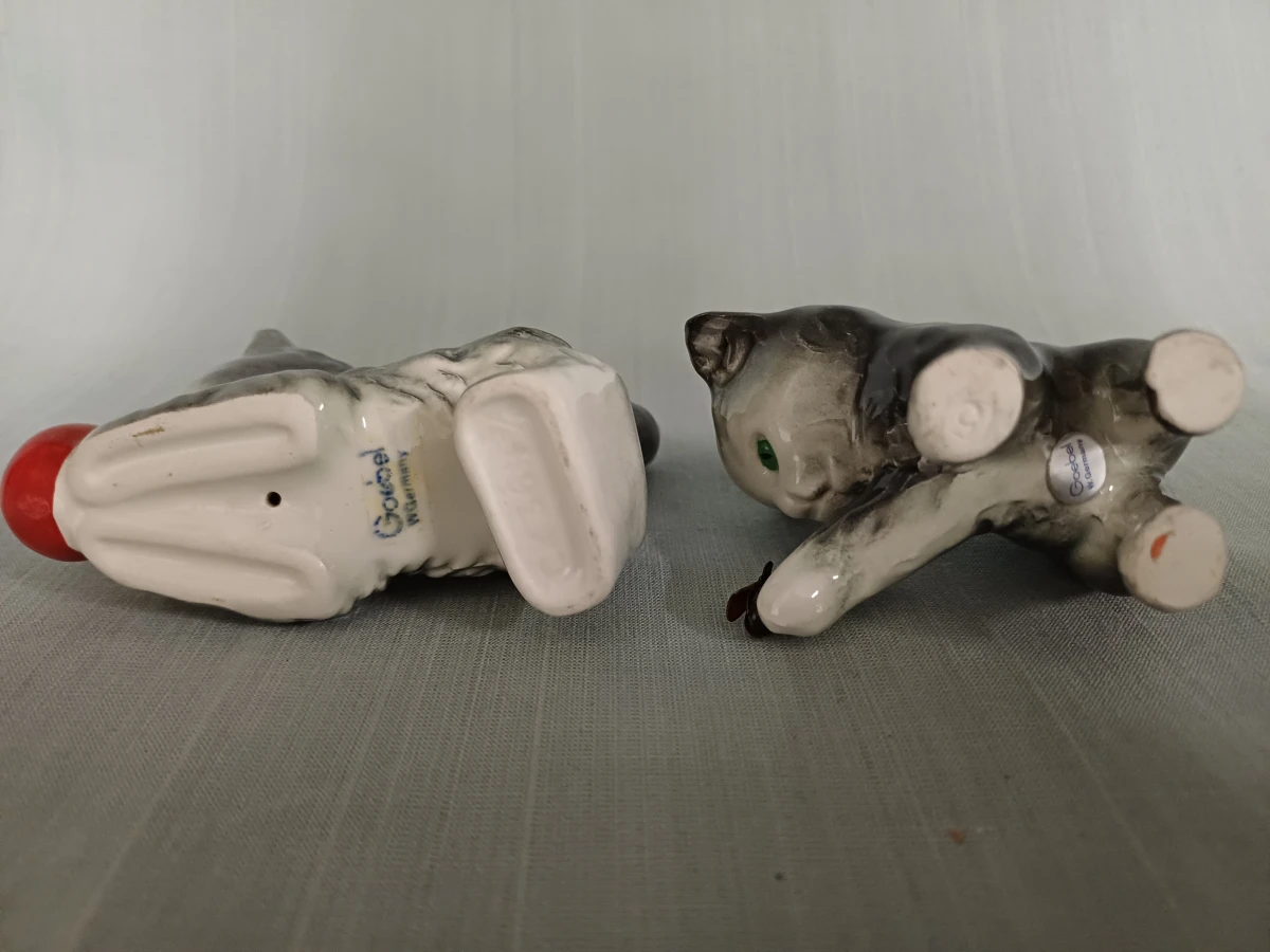 porseleinen kattenbeeldjes Goebel - foto 4