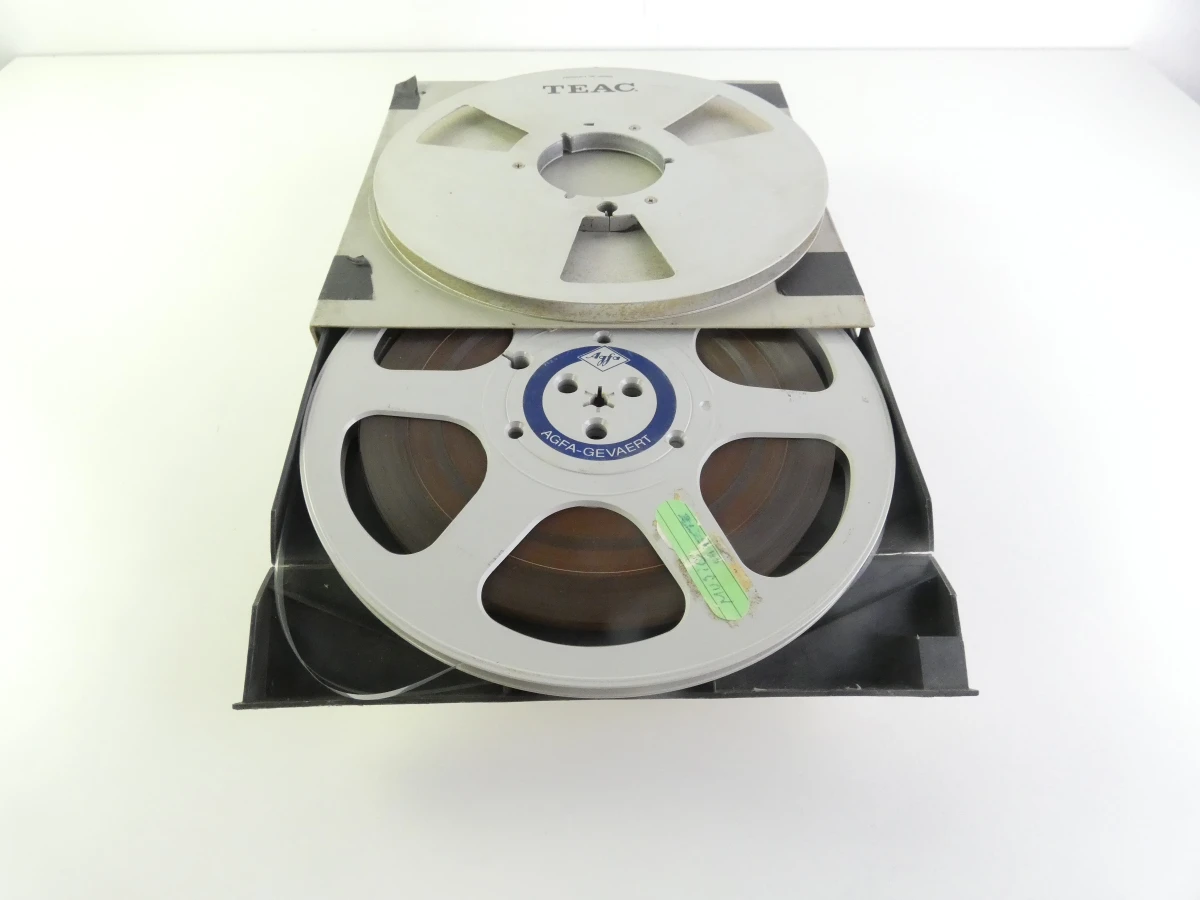 Set vintage magnetische bandspoelen - foto 3