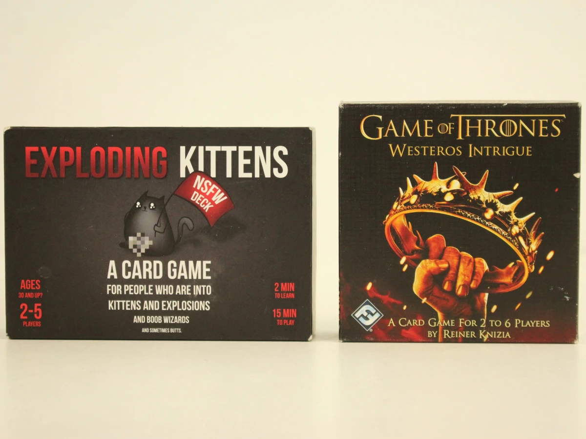 Groot spellenpakket van 12 spellen: De Slimste Mens, Labyrint, exploding kittens e.a. - foto 4