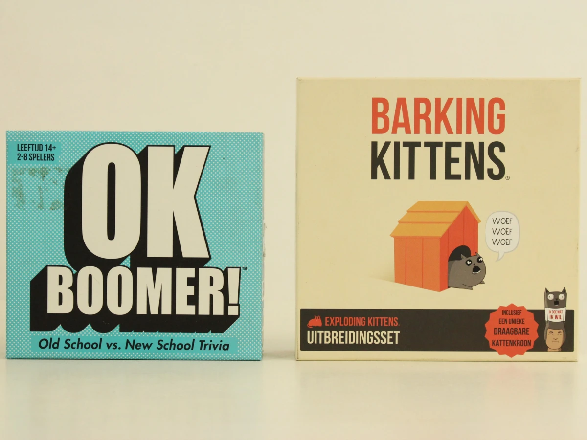 Groot spellenpakket van 12 spellen: De Slimste Mens, Labyrint, exploding kittens e.a. - foto 6