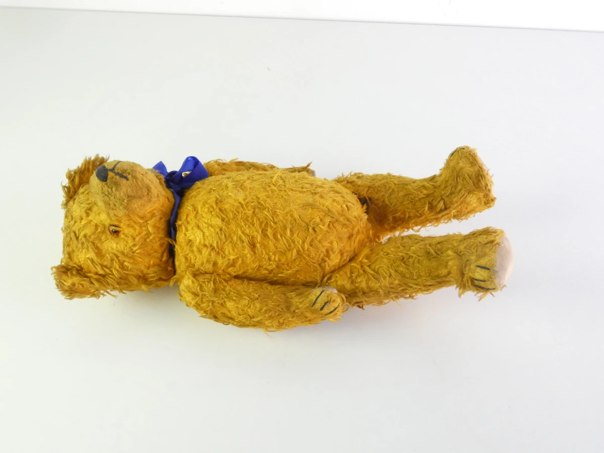 Vintage teddybeer met bromstem - foto 3