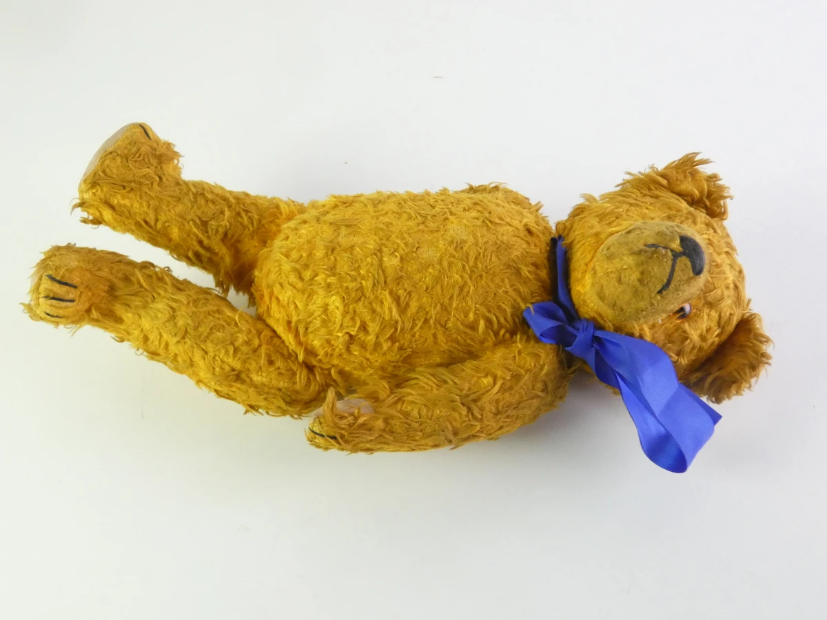 Vintage teddybeer met bromstem - foto 12
