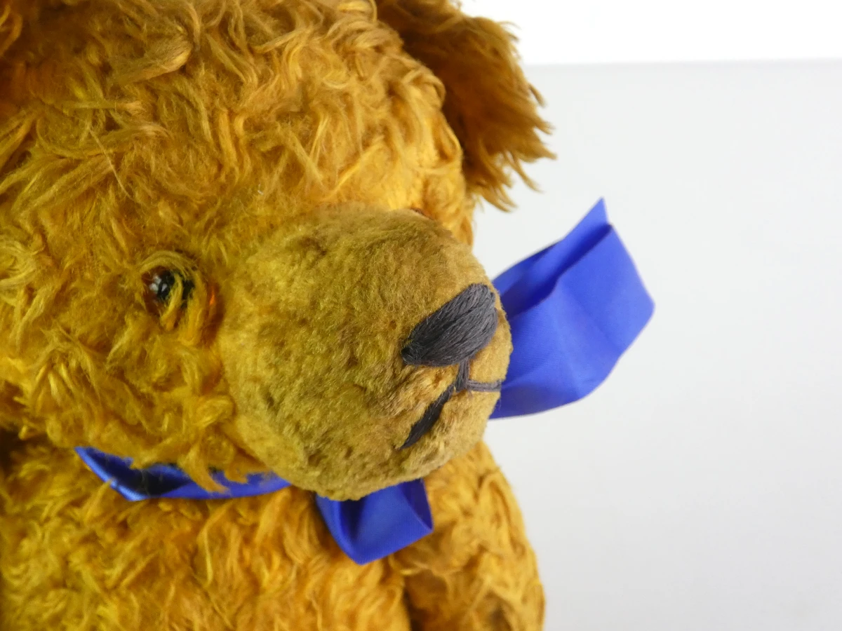 Vintage teddybeer met bromstem - foto 13