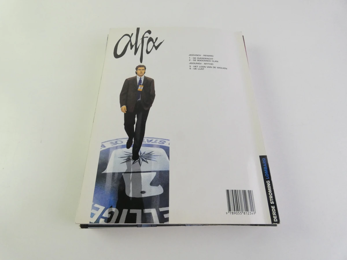 Kavel van 8 stripboeken Alfa (Spionage/Thriller) – Jigounov / Renard / Mythic - foto 22