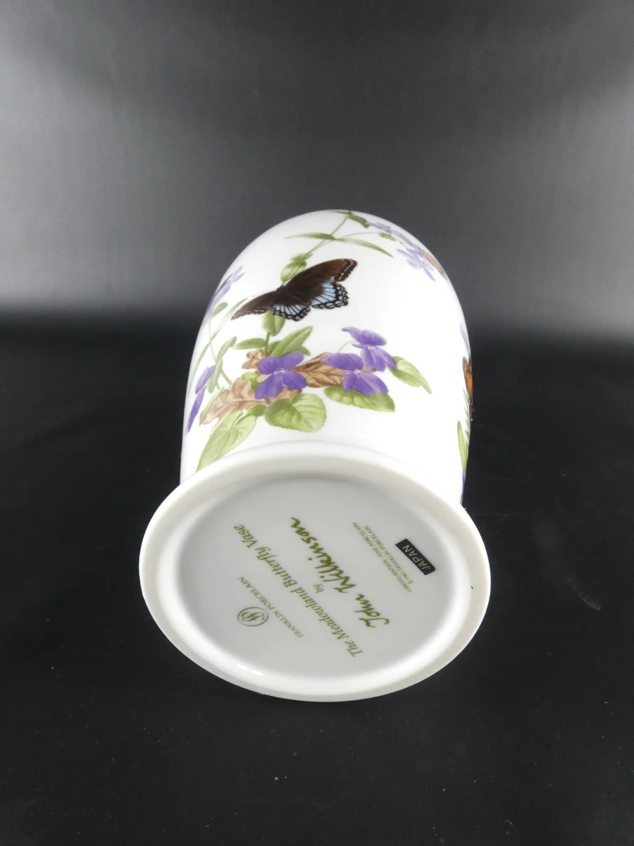 Set van 2 decoratieve porseleinen vazen - Franklin Porcelain - foto 7