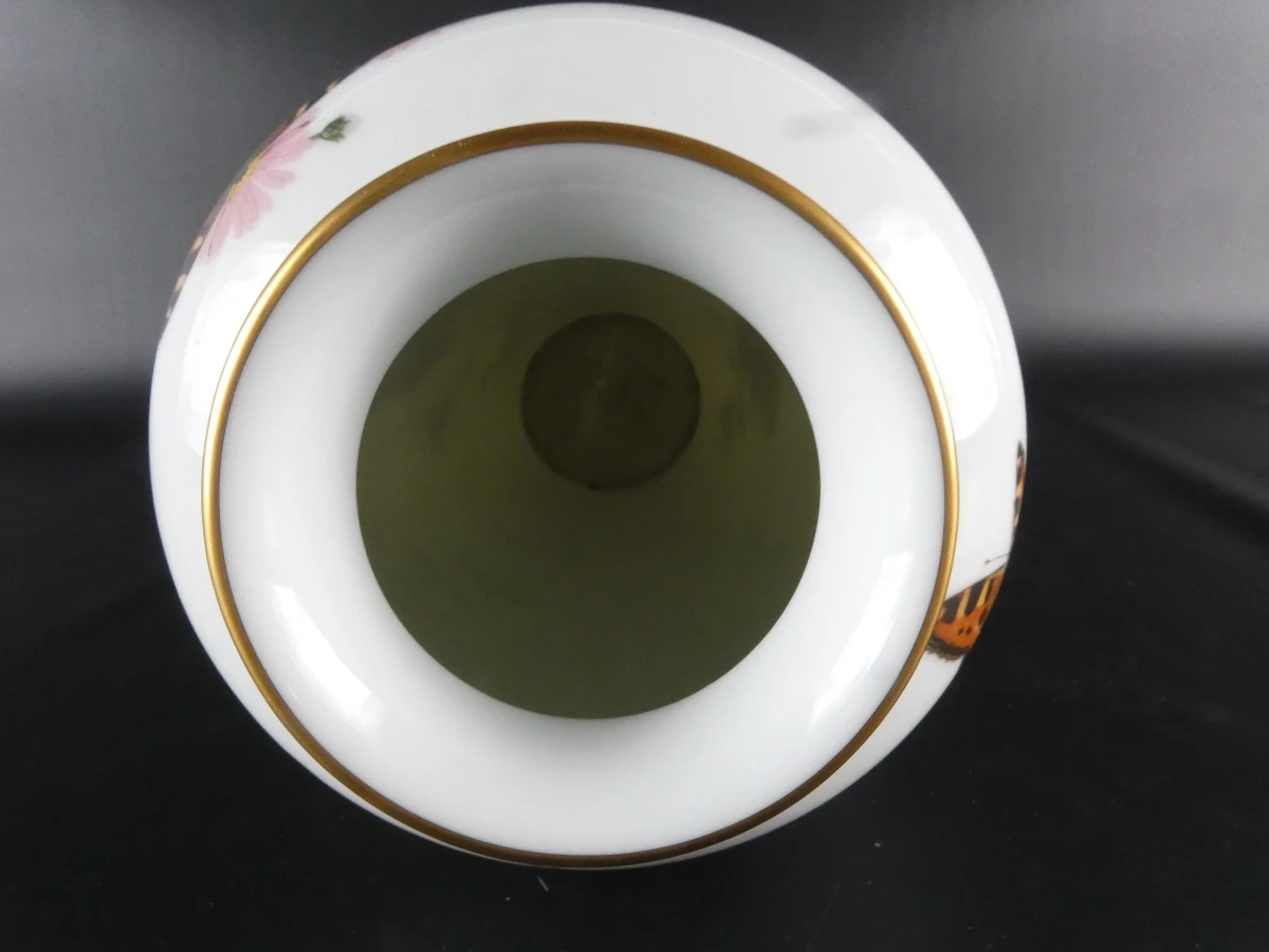 Set van 2 decoratieve porseleinen vazen - Franklin Porcelain - foto 13