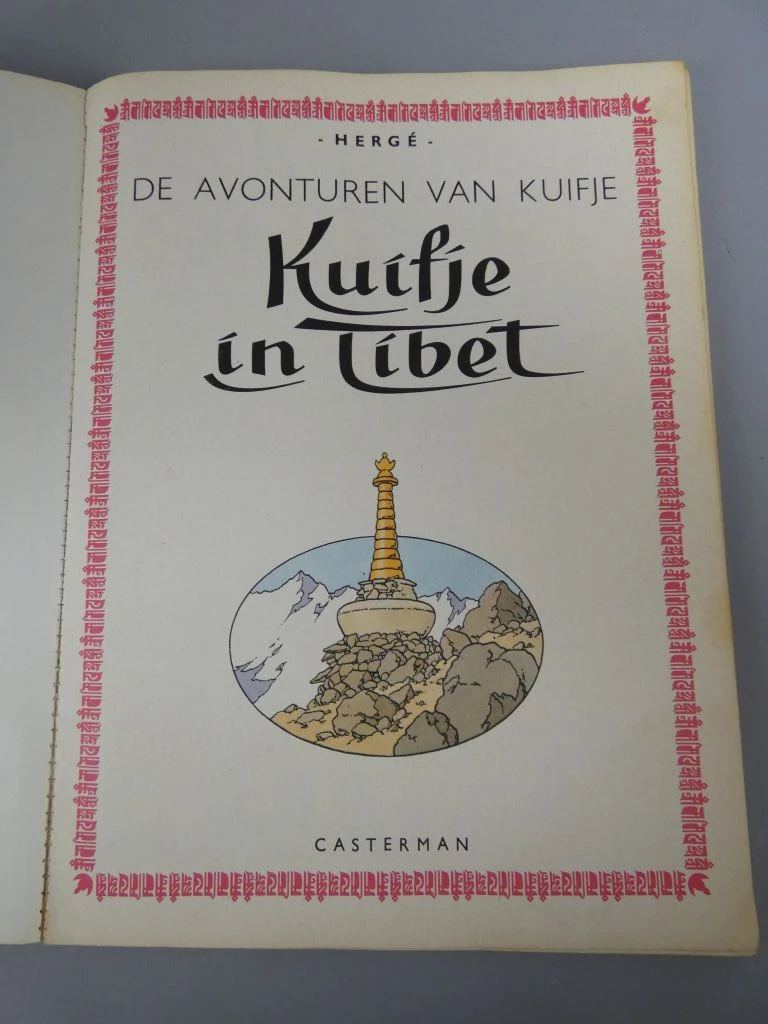 Twee exemplaren van "Kuifje in Tibet" (Frans en Nederlands) - foto 10