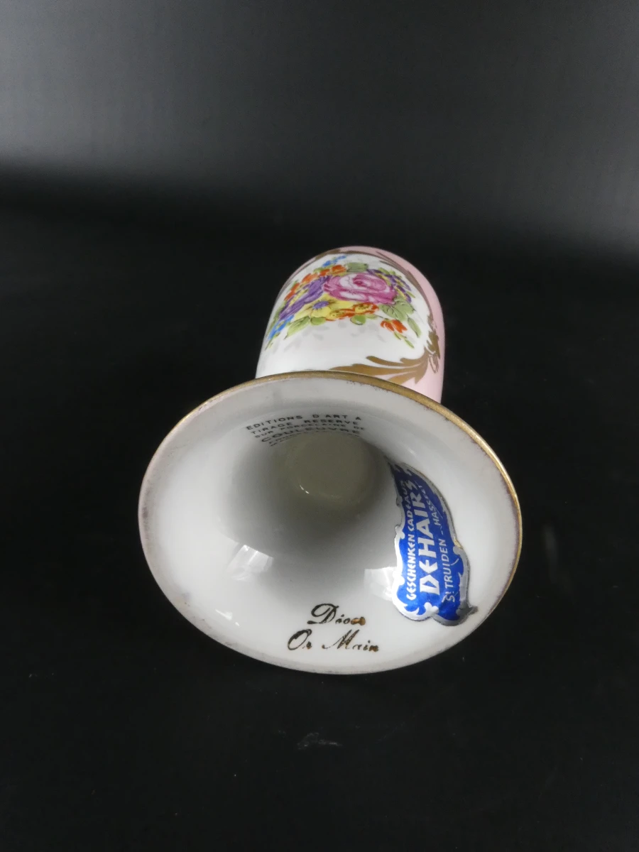 3 decoratieve porseleinen objecten - Limoges en Couleuvre, Frankrijk - foto 15