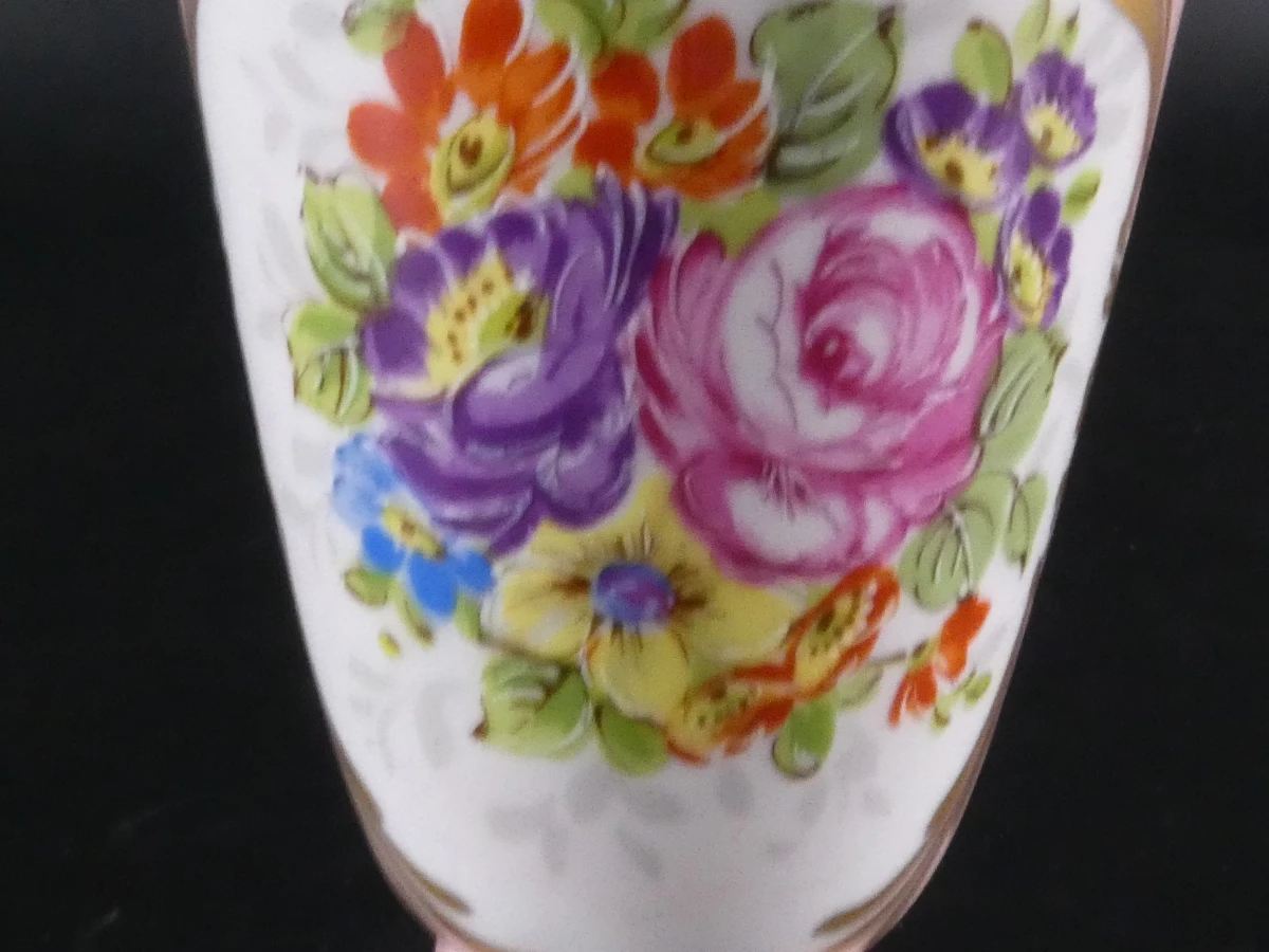3 decoratieve porseleinen objecten - Limoges en Couleuvre, Frankrijk - foto 19