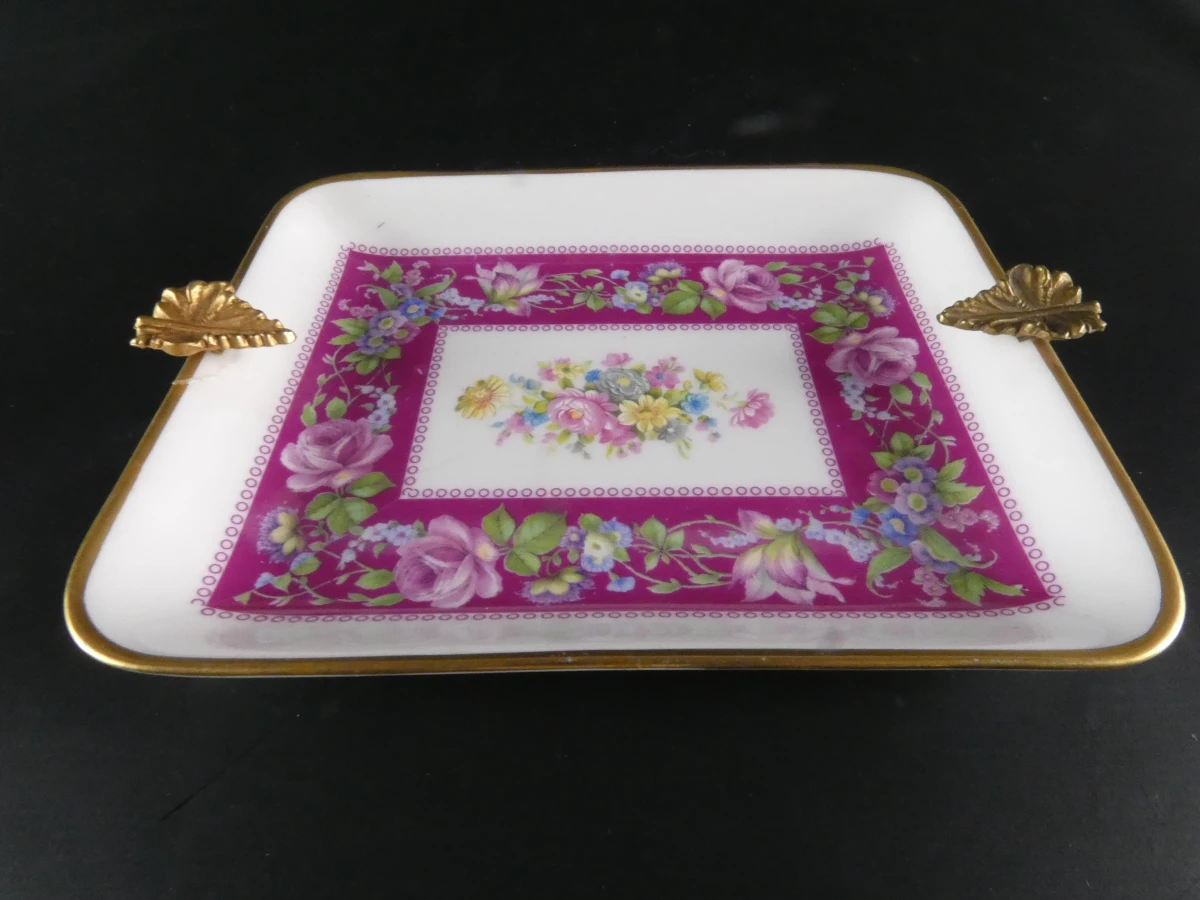 3 decoratieve porseleinen objecten - Limoges en Couleuvre, Frankrijk - foto 22