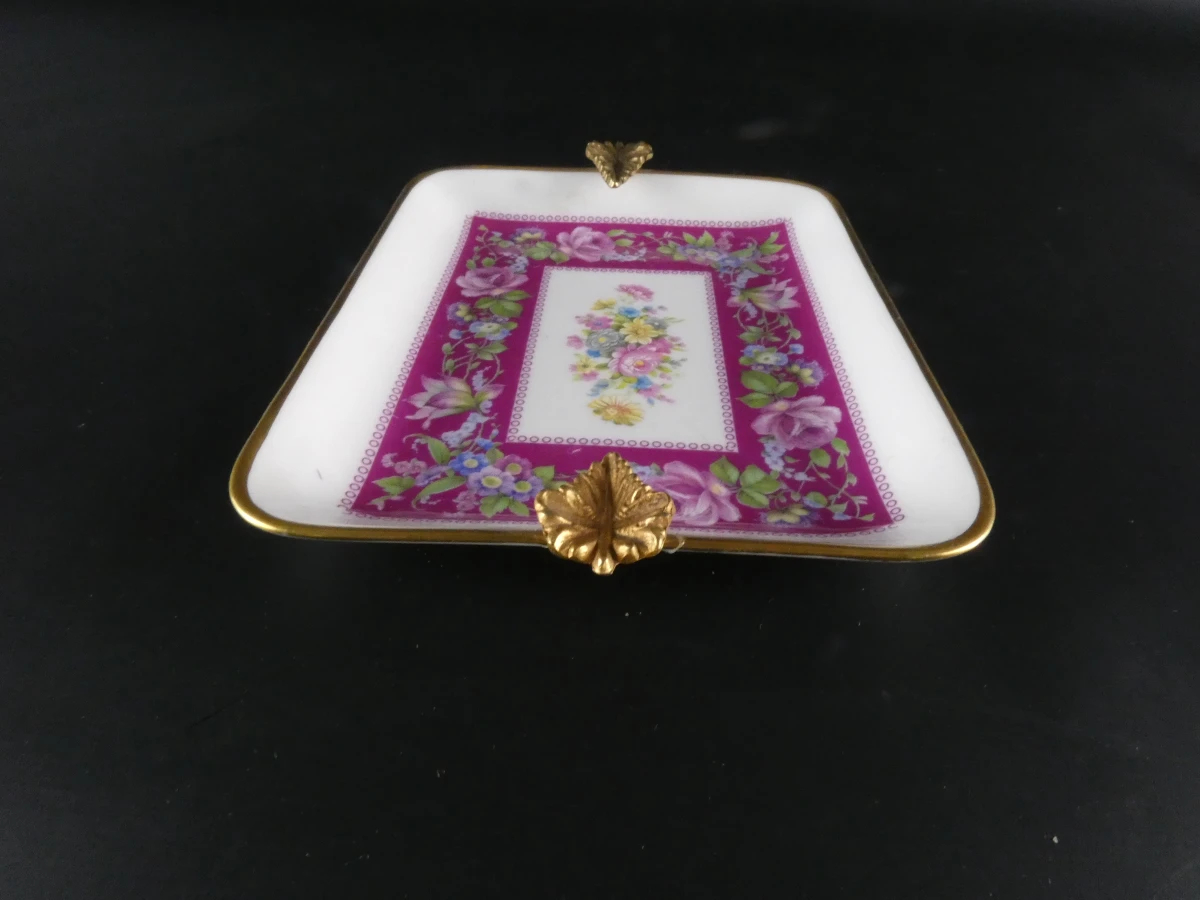 3 decoratieve porseleinen objecten - Limoges en Couleuvre, Frankrijk - foto 23