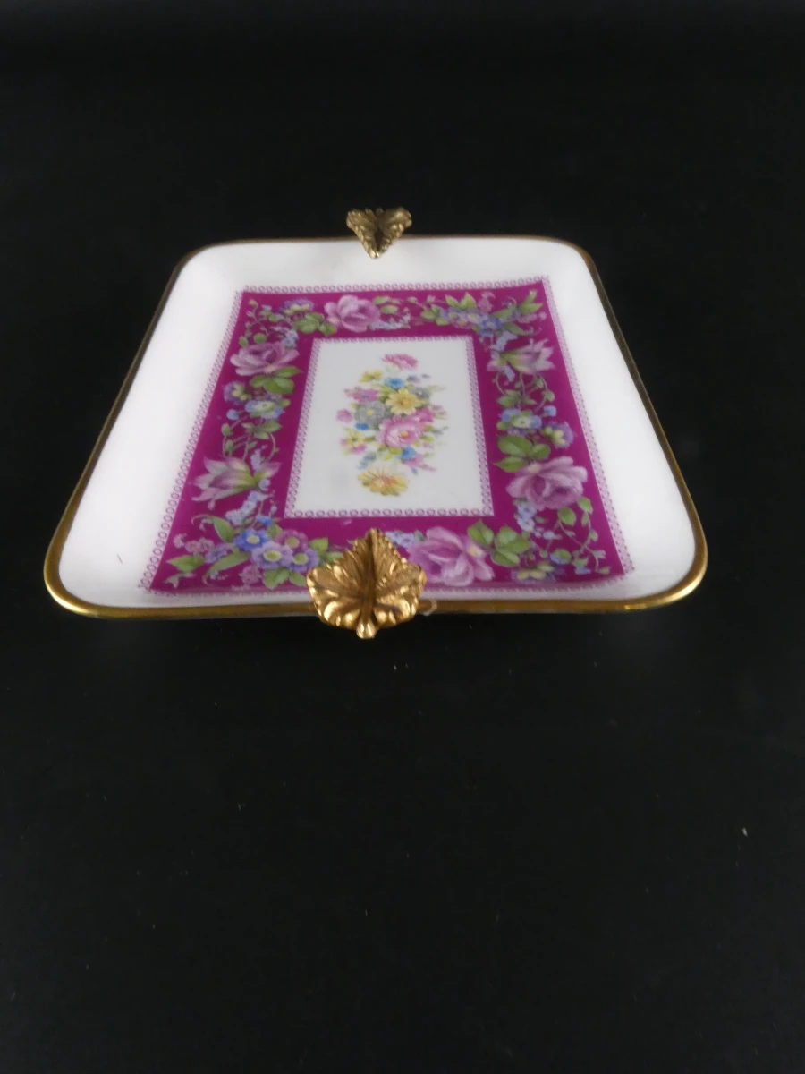 3 decoratieve porseleinen objecten - Limoges en Couleuvre, Frankrijk - foto 26