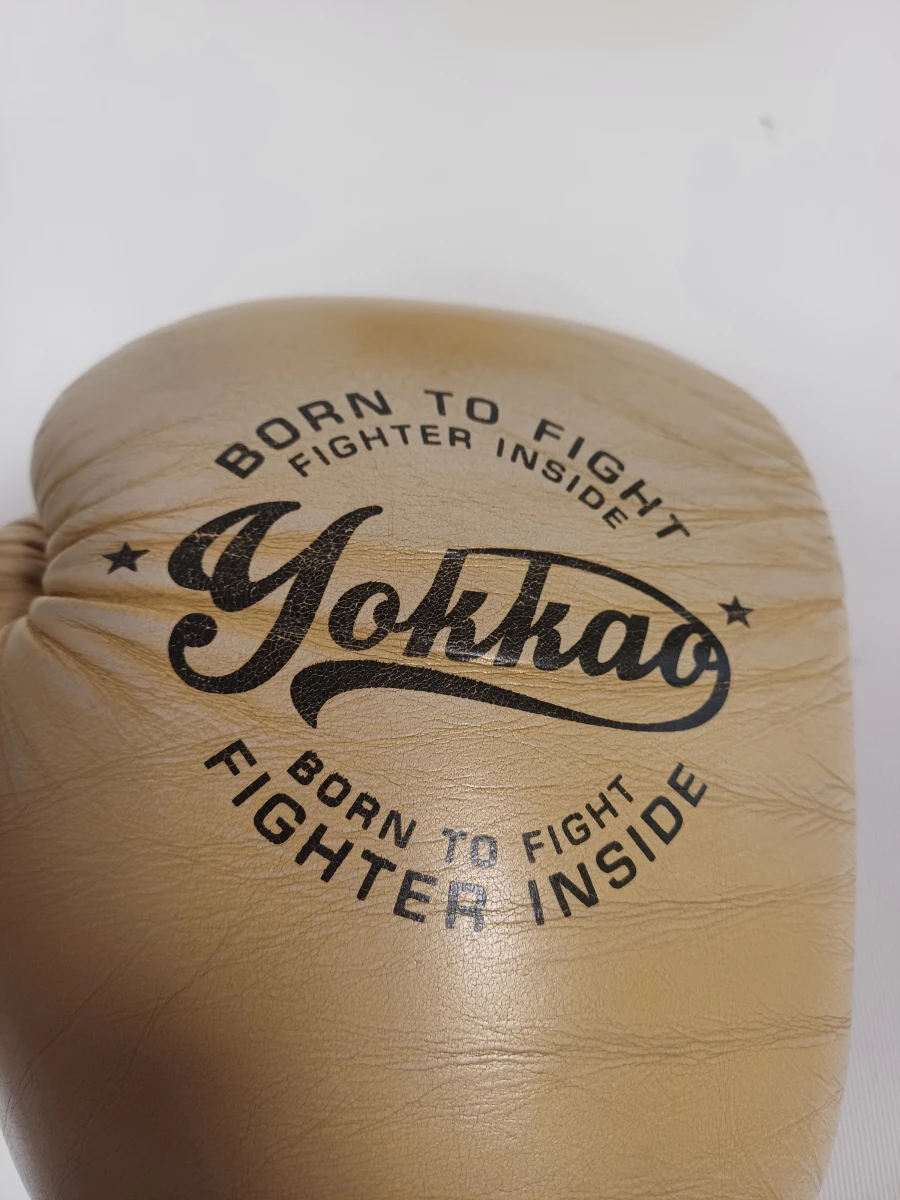 YOKKAO vintage gold bokshandschoenen - foto 5