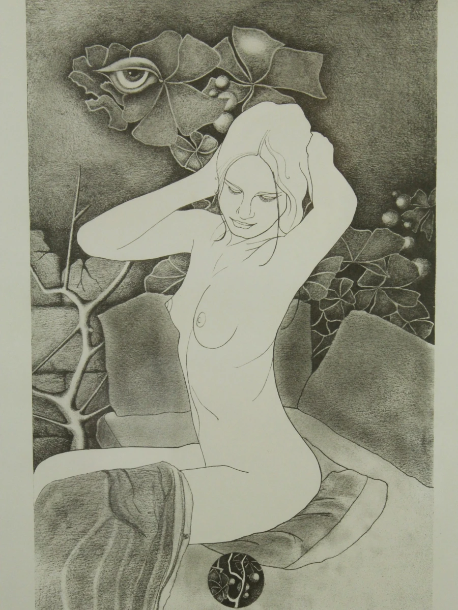 Pierre Dewinter (1935–2013) – Tweeluik litho's vrouwelijke naakt - foto 5