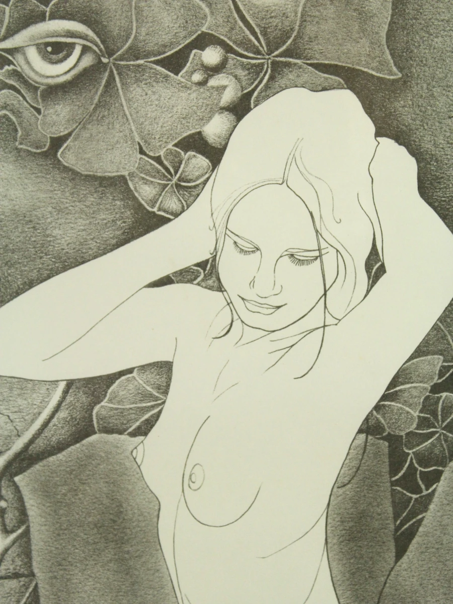 Pierre Dewinter (1935–2013) – Tweeluik litho's vrouwelijke naakt - foto 7