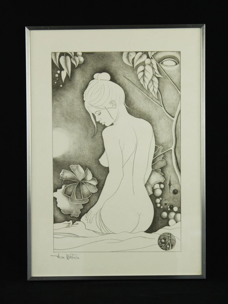 Pierre Dewinter (1935–2013) – Tweeluik litho's vrouwelijke naakt - foto 12