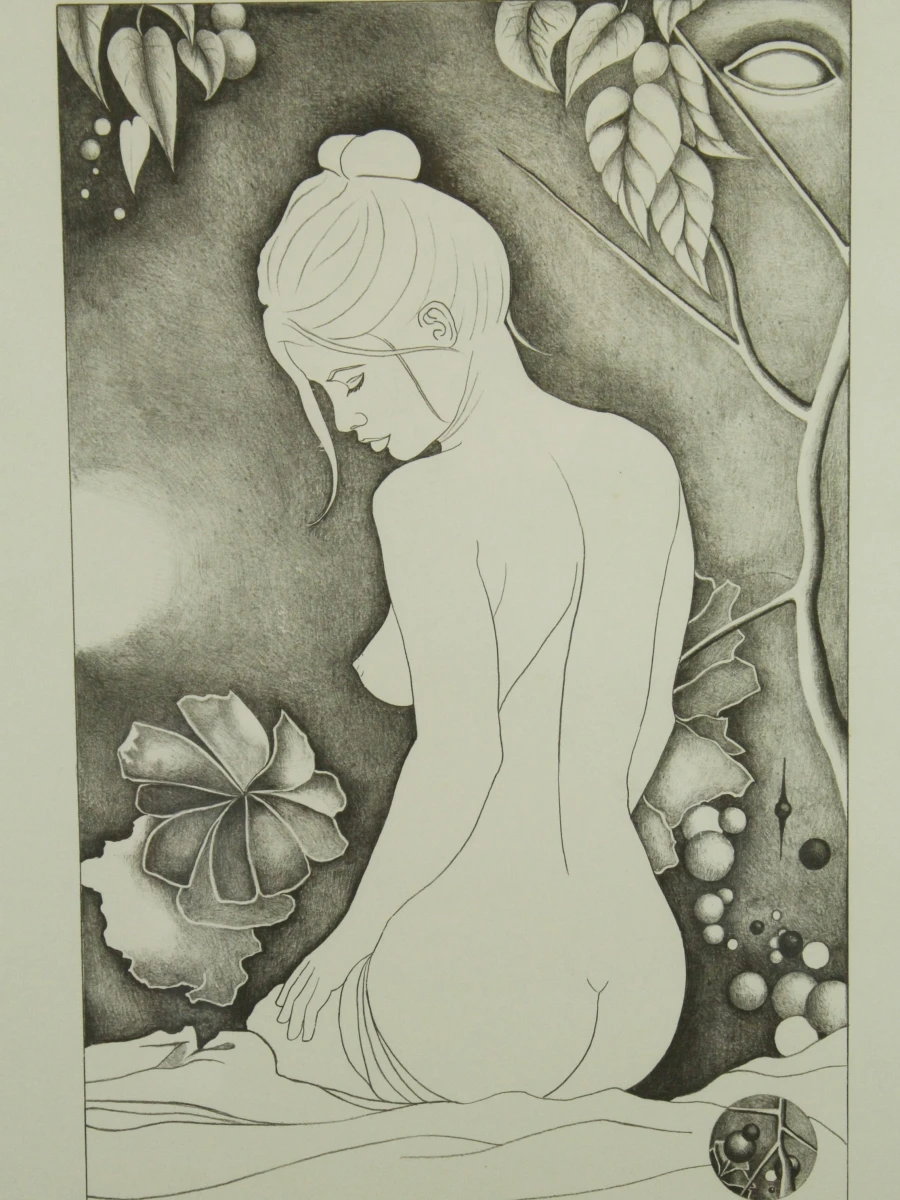 Pierre Dewinter (1935–2013) – Tweeluik litho's vrouwelijke naakt - foto 13