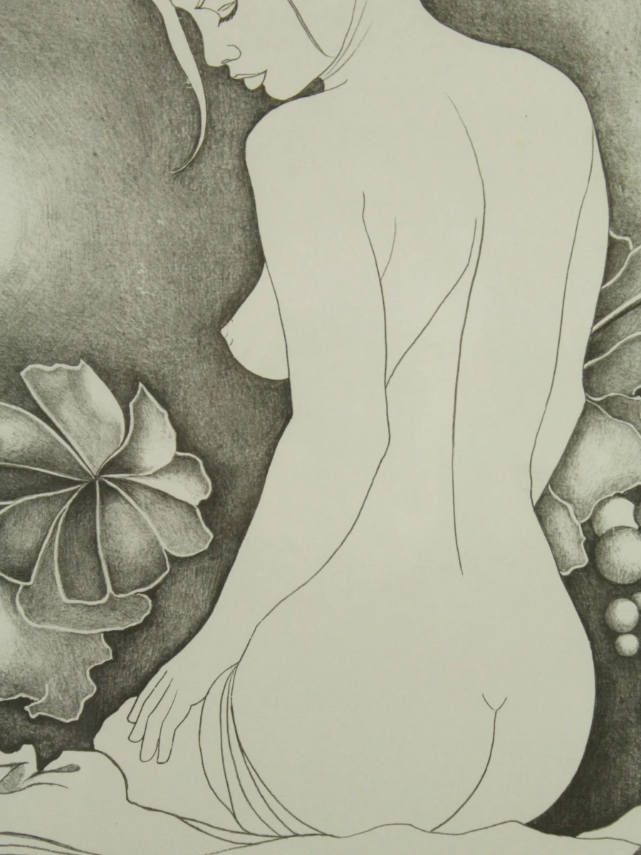 Pierre Dewinter (1935–2013) – Tweeluik litho's vrouwelijke naakt - foto 16