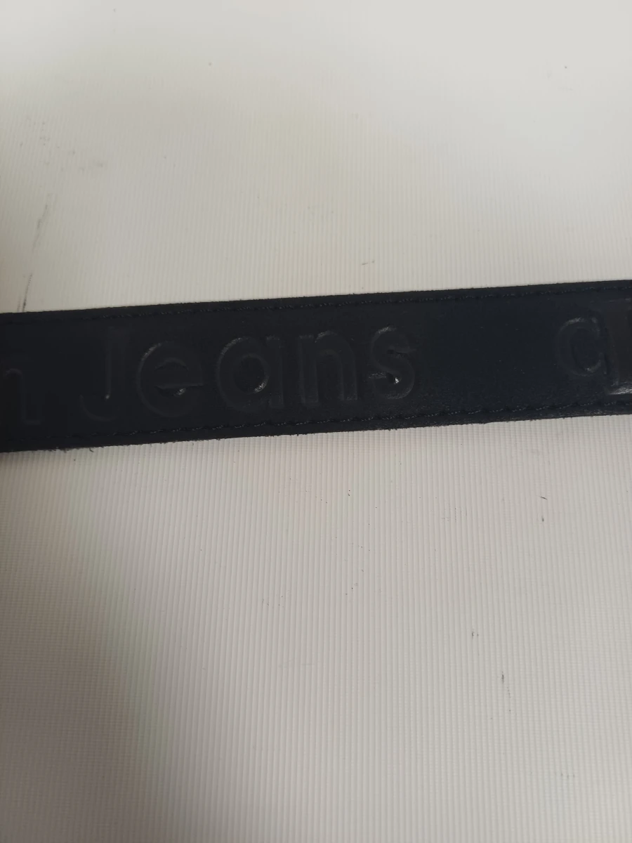 Calvin Klein leren riem - zwart - foto 5