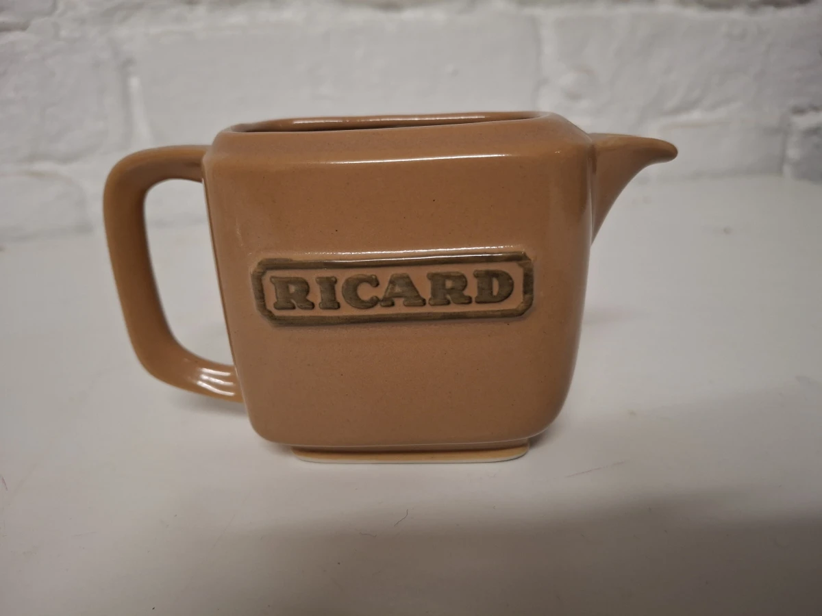 Set van 13 Ricardglazen met keramieken karaf - foto 3