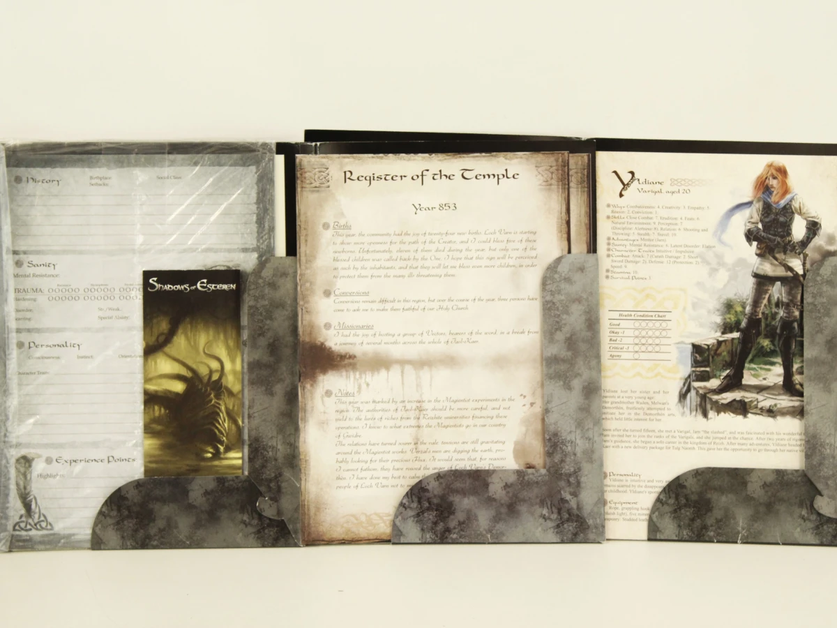 Shadows of Esteren RPG - Luxe Kickstarter set met Fearil en travels box - foto 3