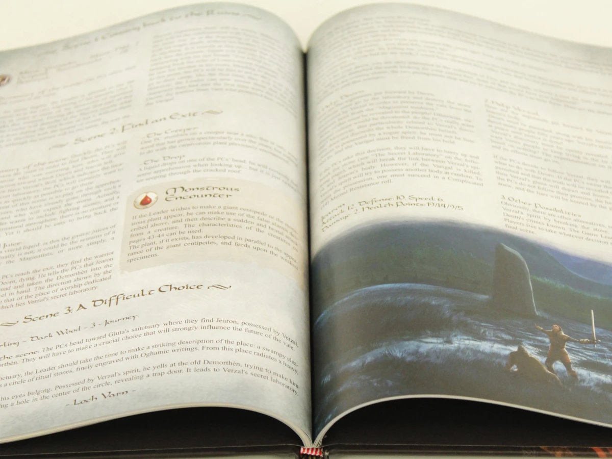 Shadows of Esteren RPG - Luxe Kickstarter set met Fearil en travels box - foto 8
