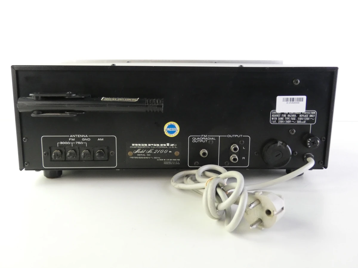Marantz 2100 FM/AM Stereo Tuner - foto 5