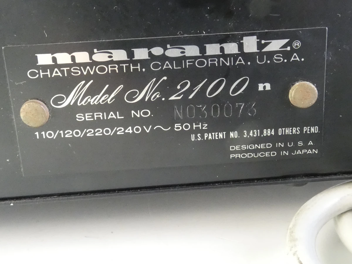 Marantz 2100 FM/AM Stereo Tuner - foto 7