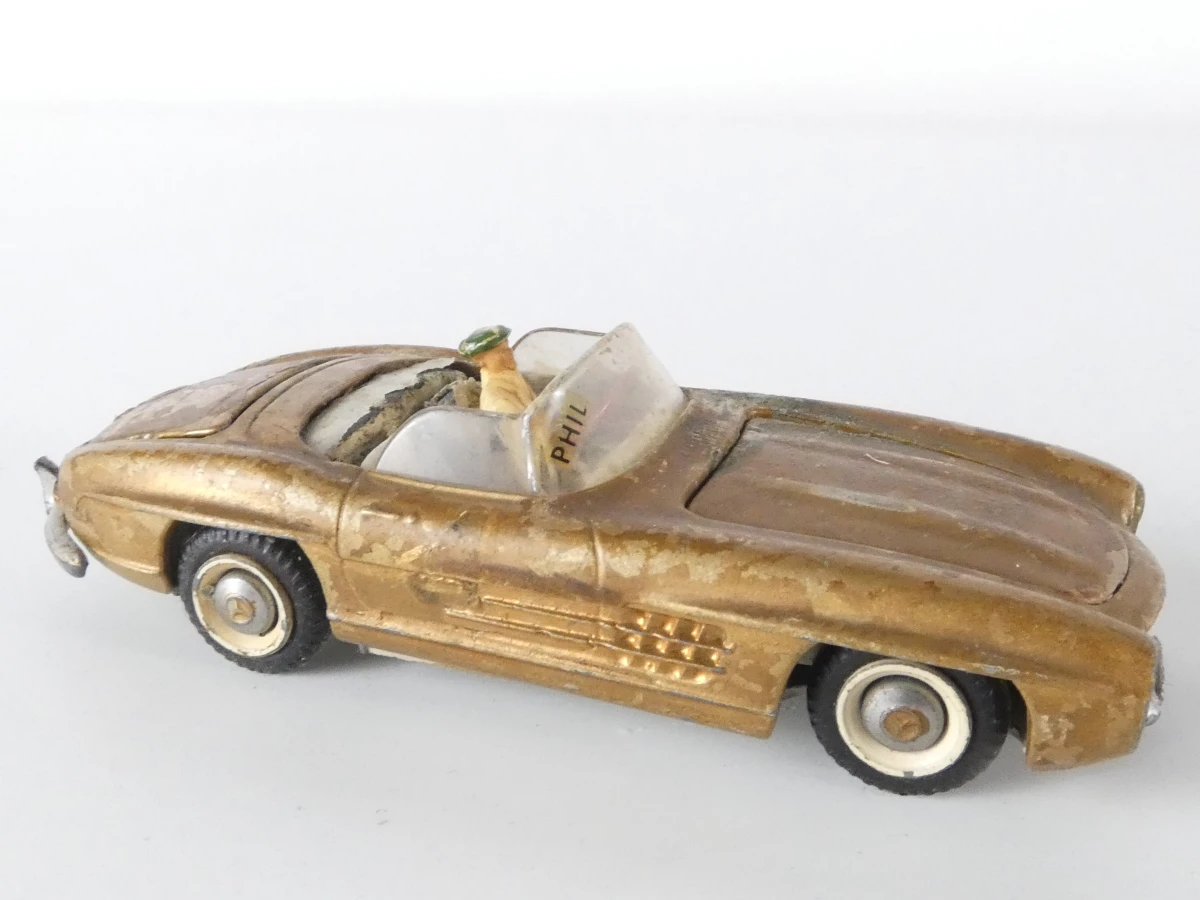 Set van 5 vintage metalen modelauto's - foto 7