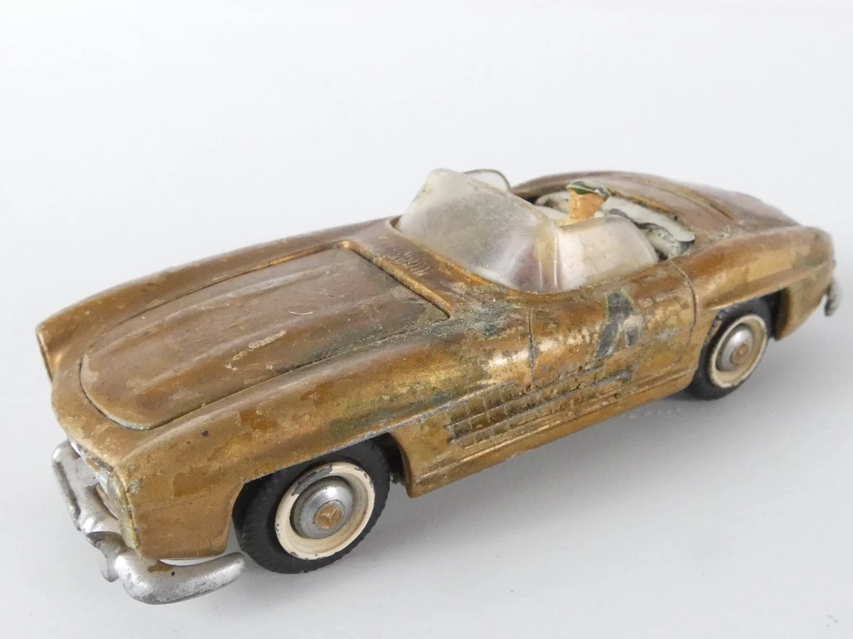 Set van 5 vintage metalen modelauto's - foto 8