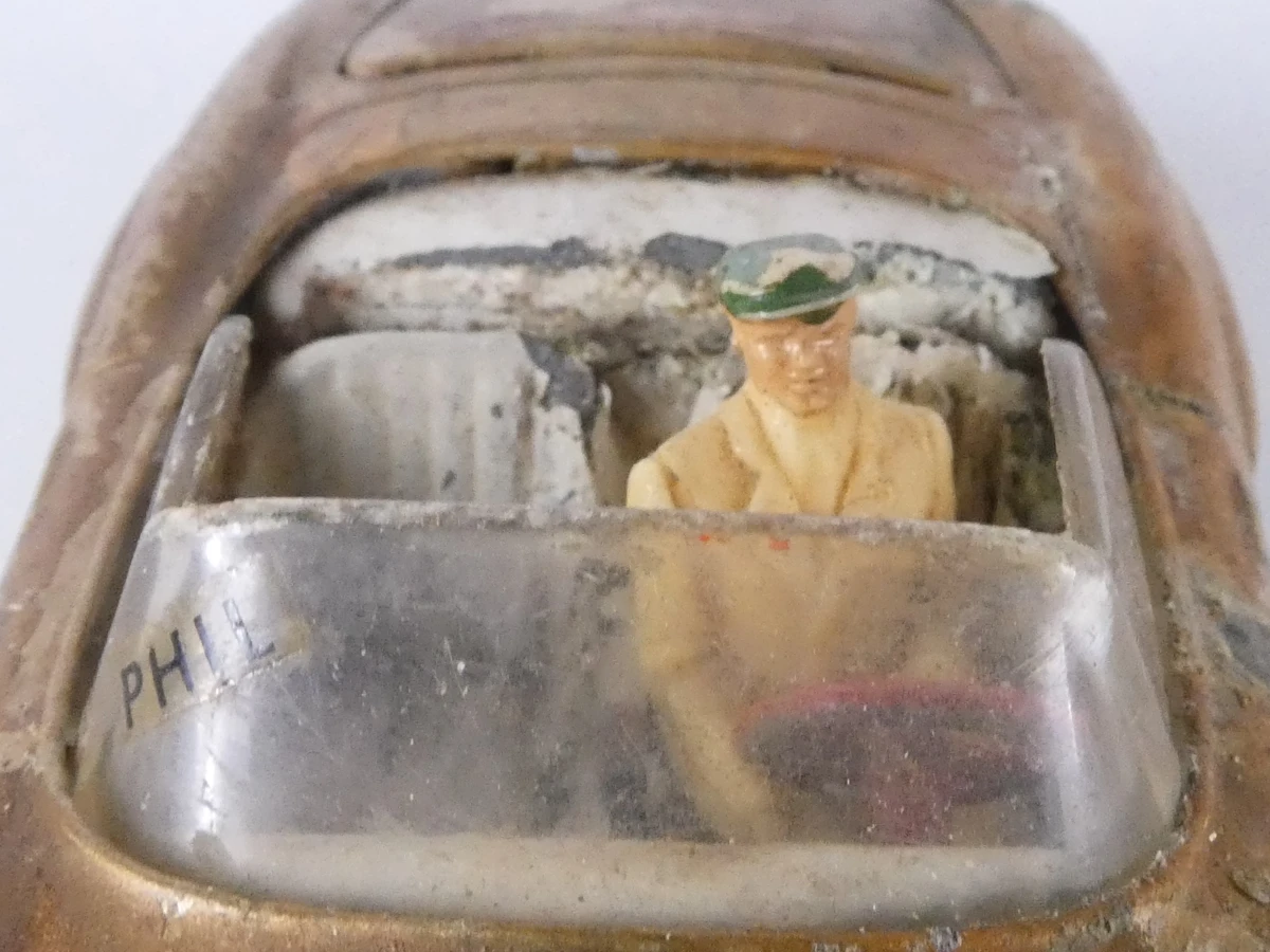 Set van 5 vintage metalen modelauto's - foto 9