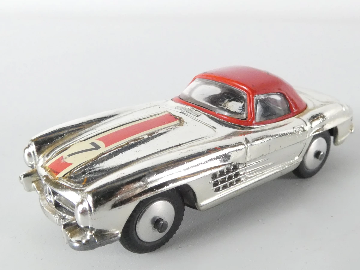 Set van 5 vintage metalen modelauto's - foto 14