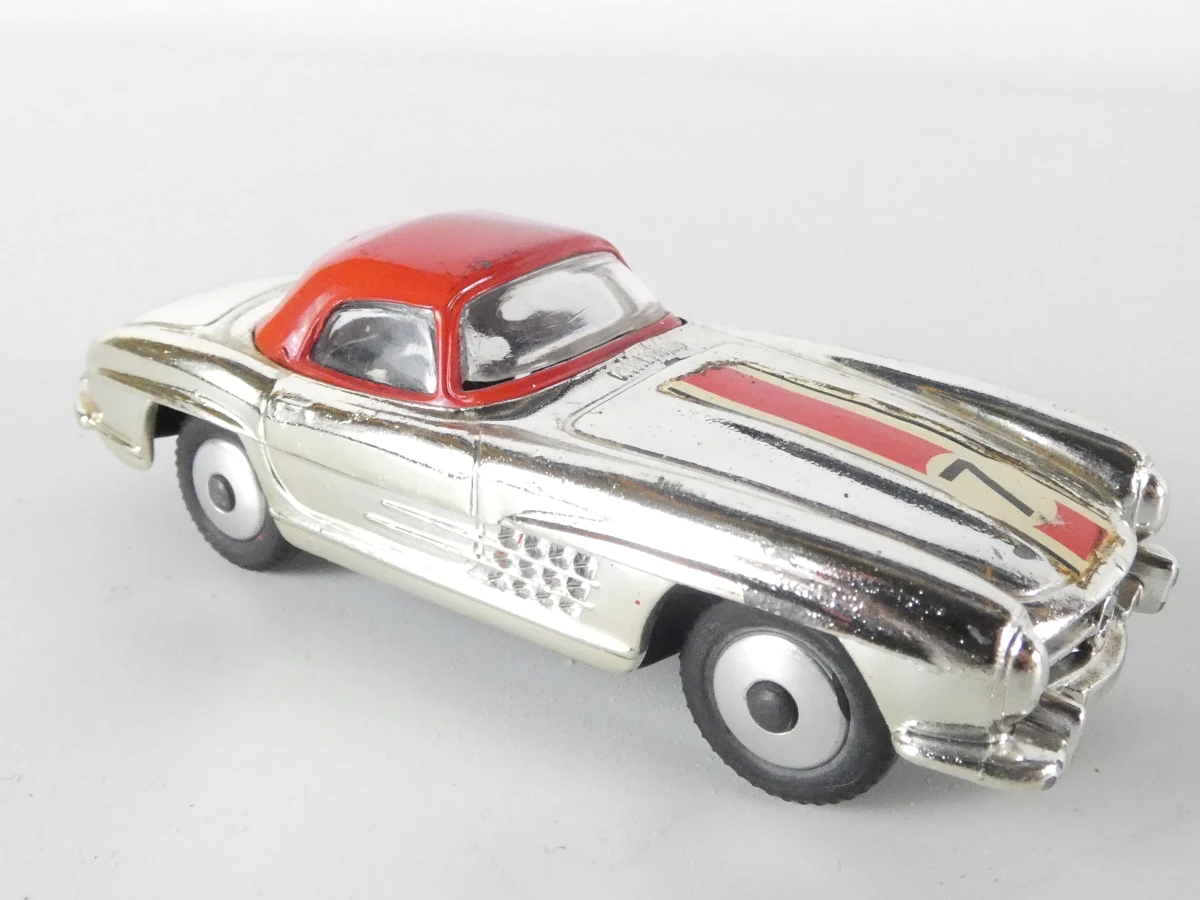 Set van 5 vintage metalen modelauto's - foto 15