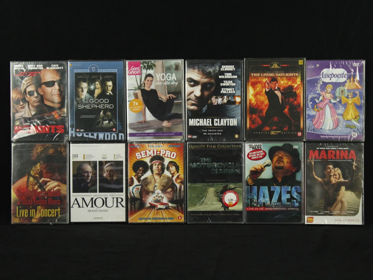 Groot lot van verzegelde dvd's en multimedia - foto 2