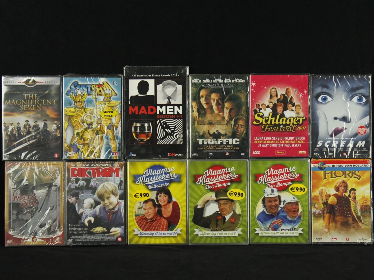Groot lot van verzegelde dvd's en multimedia - foto 4