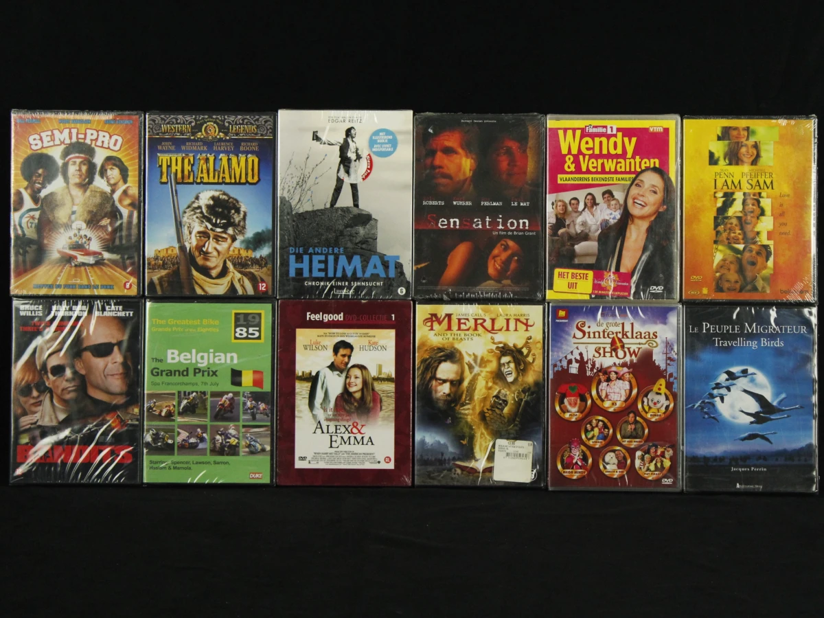 Groot lot van verzegelde dvd's en multimedia - foto 5