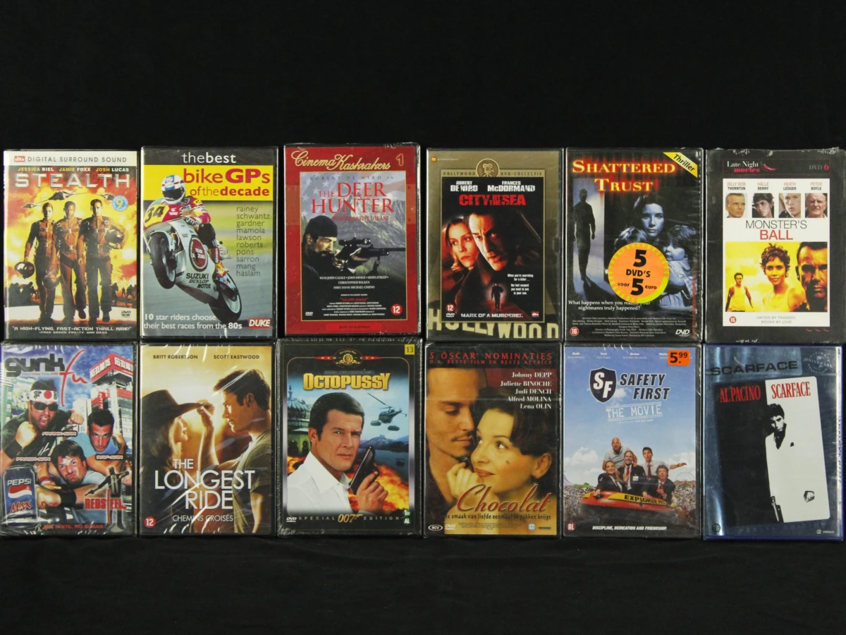 Groot lot van verzegelde dvd's en multimedia - foto 6