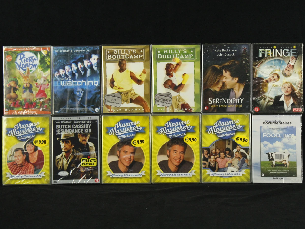 Groot lot van verzegelde dvd's en multimedia - foto 7