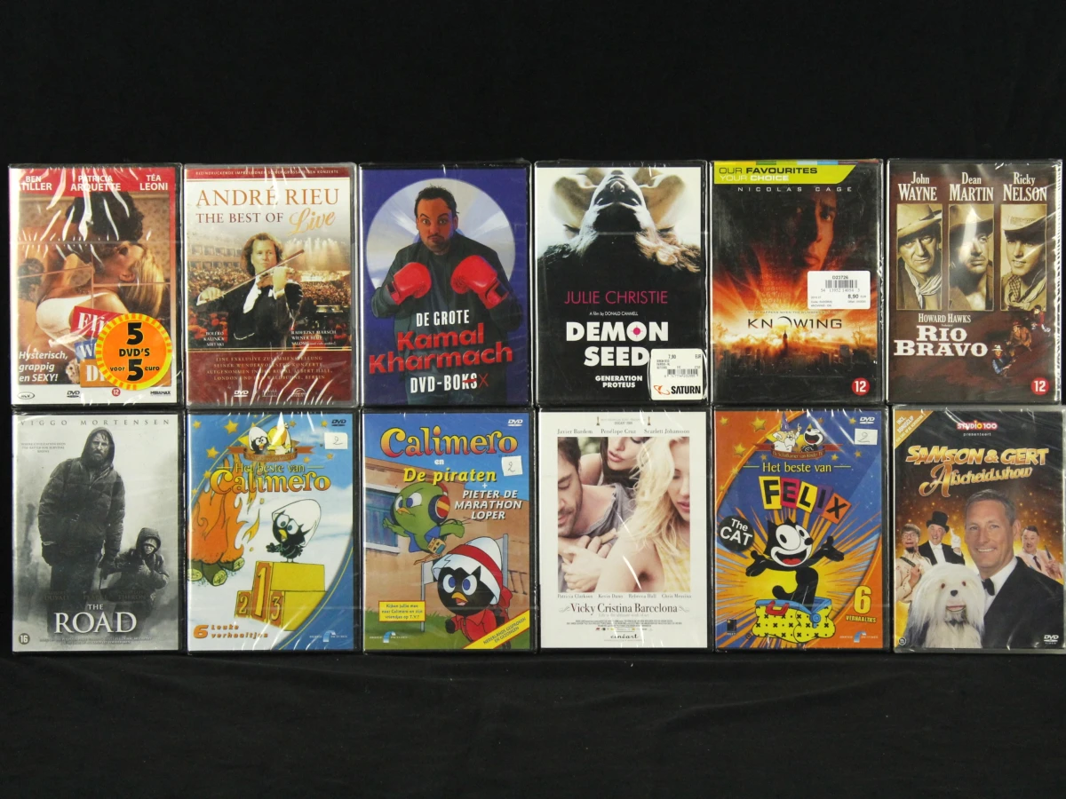 Groot lot van verzegelde dvd's en multimedia - foto 8