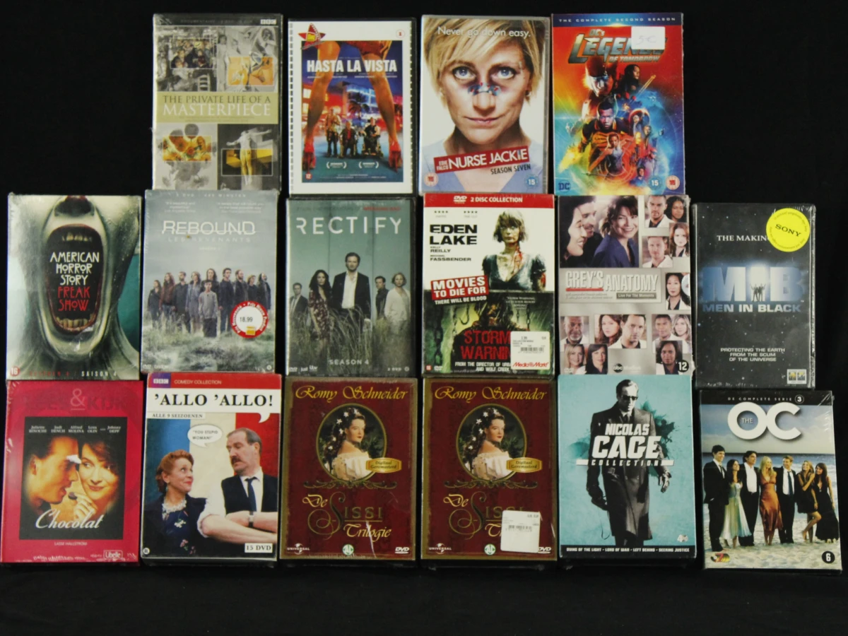 Groot lot van verzegelde dvd's en multimedia - foto 10