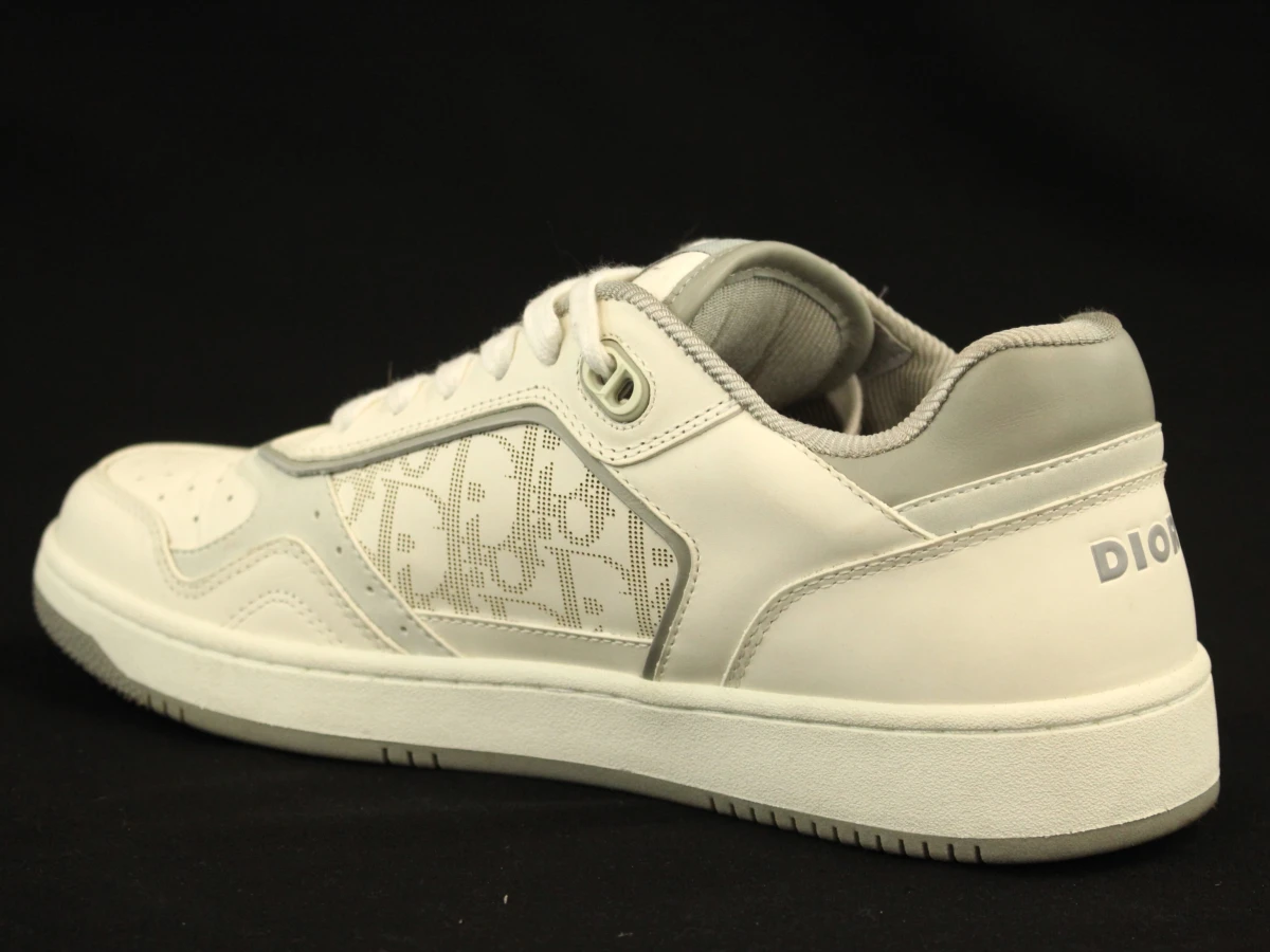 Dior Men's B27 white and grey casual herensneakers - foto 6