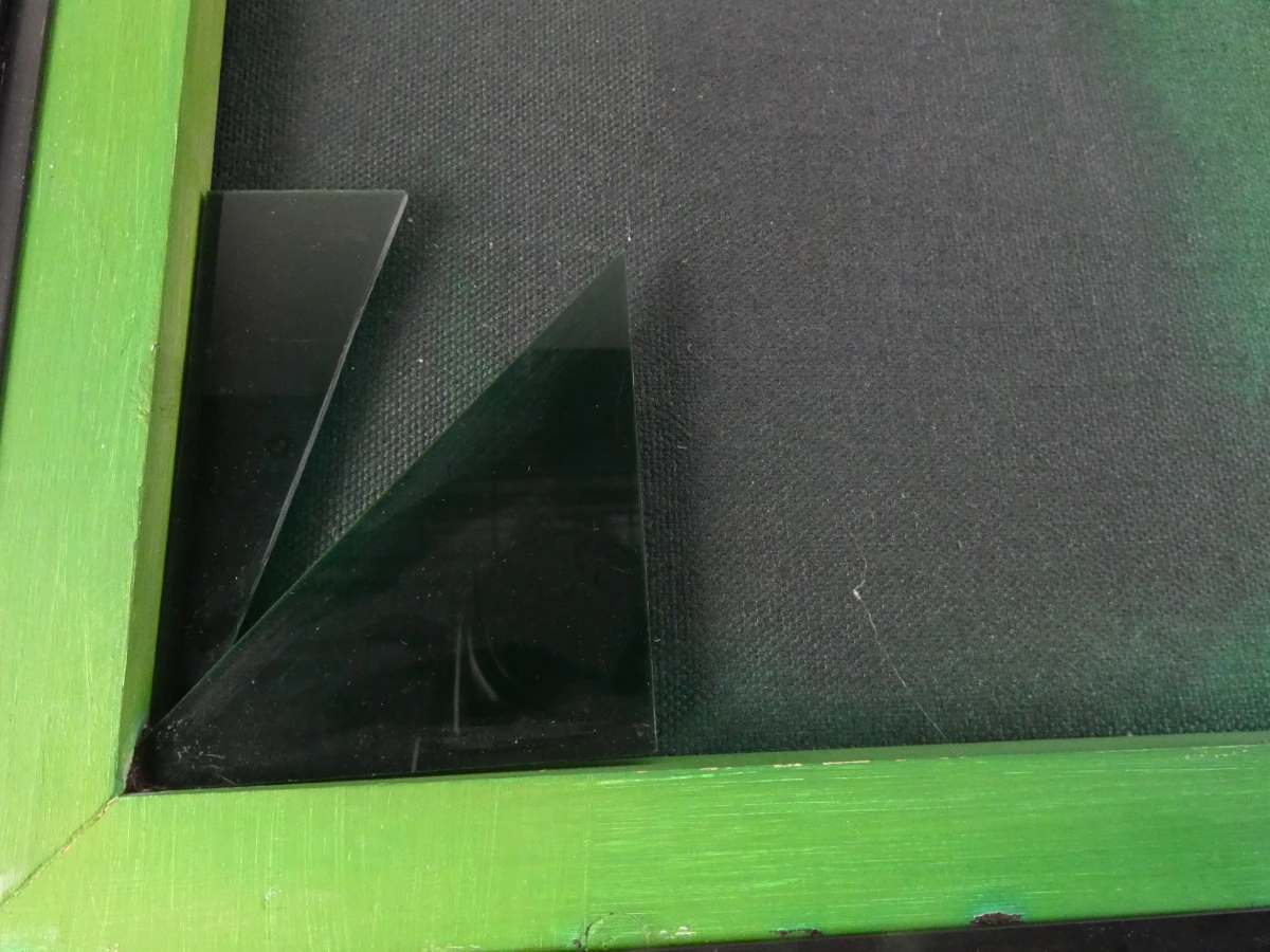 Abstract schilderij Chris De Nys (1949) – Zonder titel (1978) - foto 8