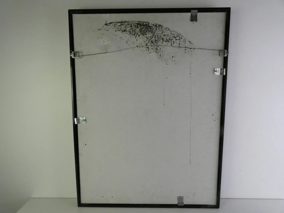 Abstract schilderij Chris De Nys (1949) – Zonder titel (1978) - foto 10