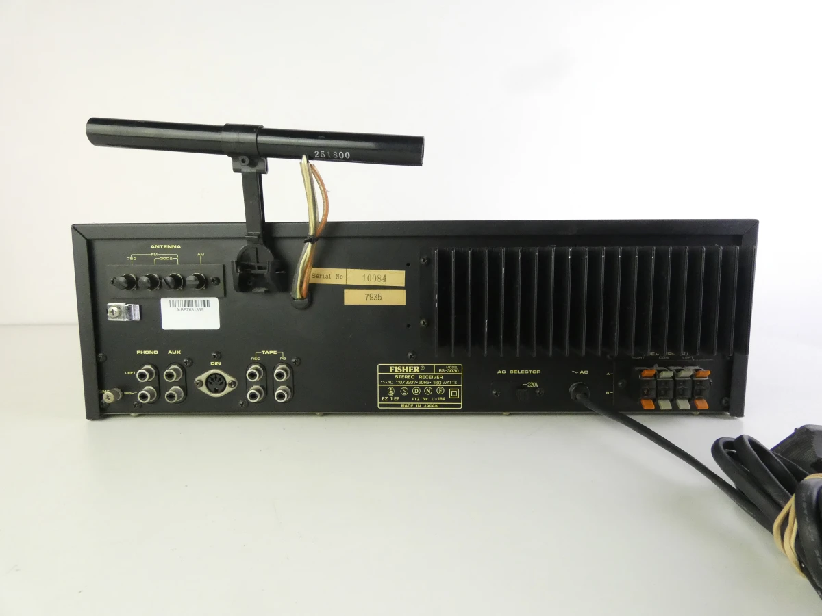 Vintage Fisher Studio-Standard RS-3030 Stereo Receiver (1979 - 1981) - foto 11