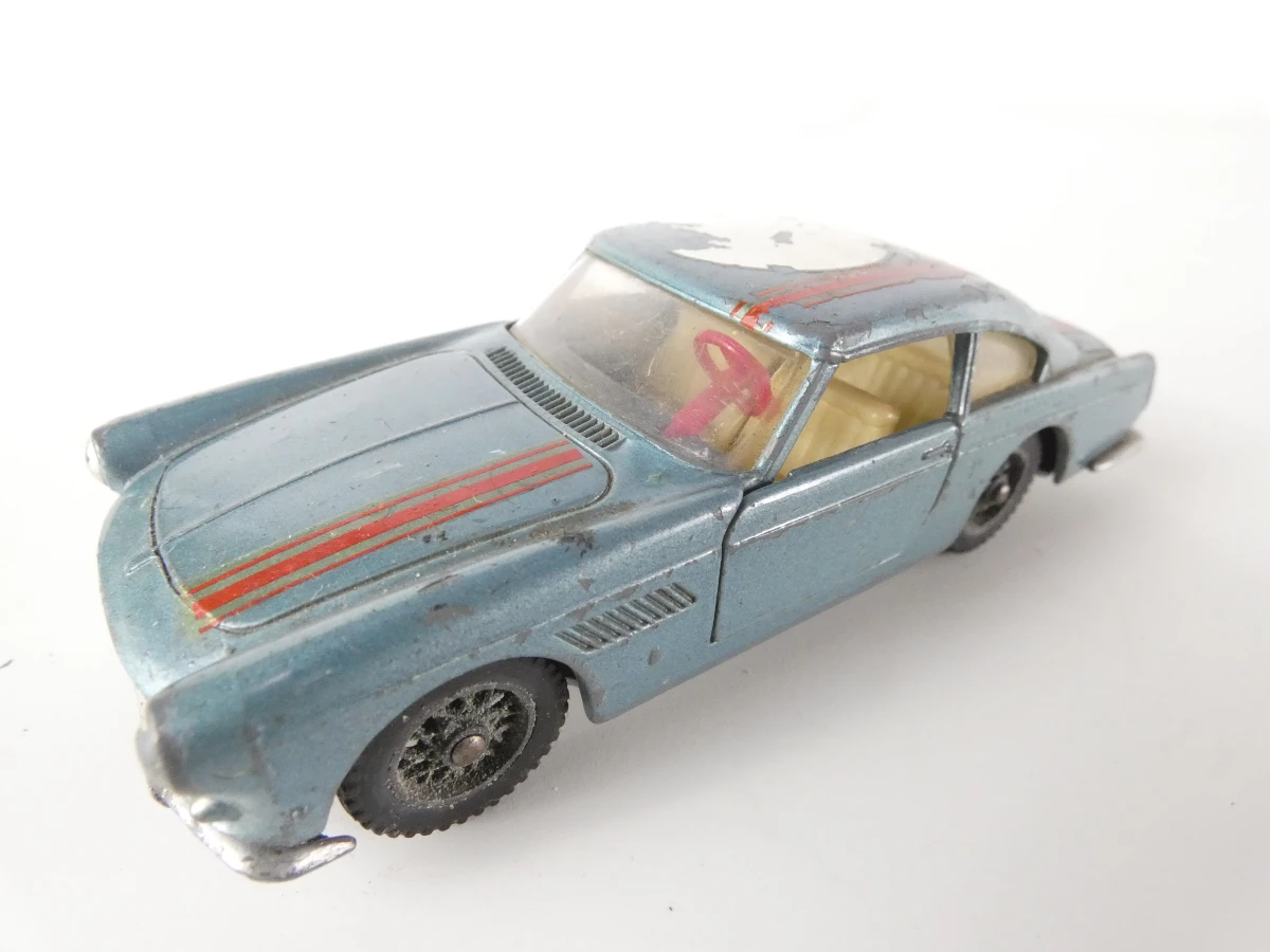 Set van 5 vintage metalen speelgoedauto's - foto 3