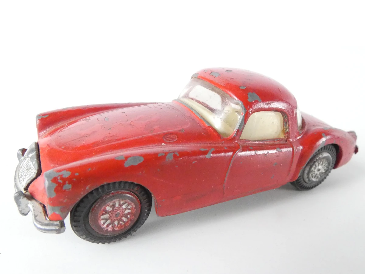 Set van 5 vintage metalen speelgoedauto's - foto 15