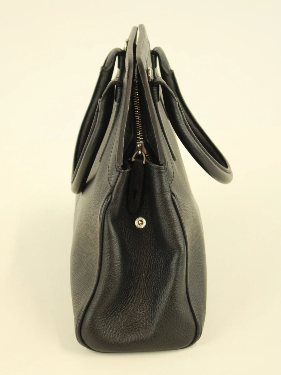 Nathan-Baume 1932 elegante zwarte lederen handtas - foto 6