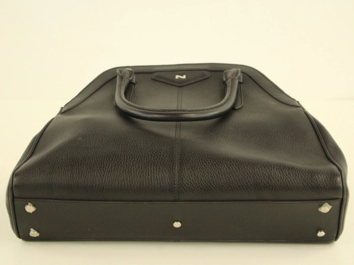 Nathan-Baume 1932 elegante zwarte lederen handtas - foto 7