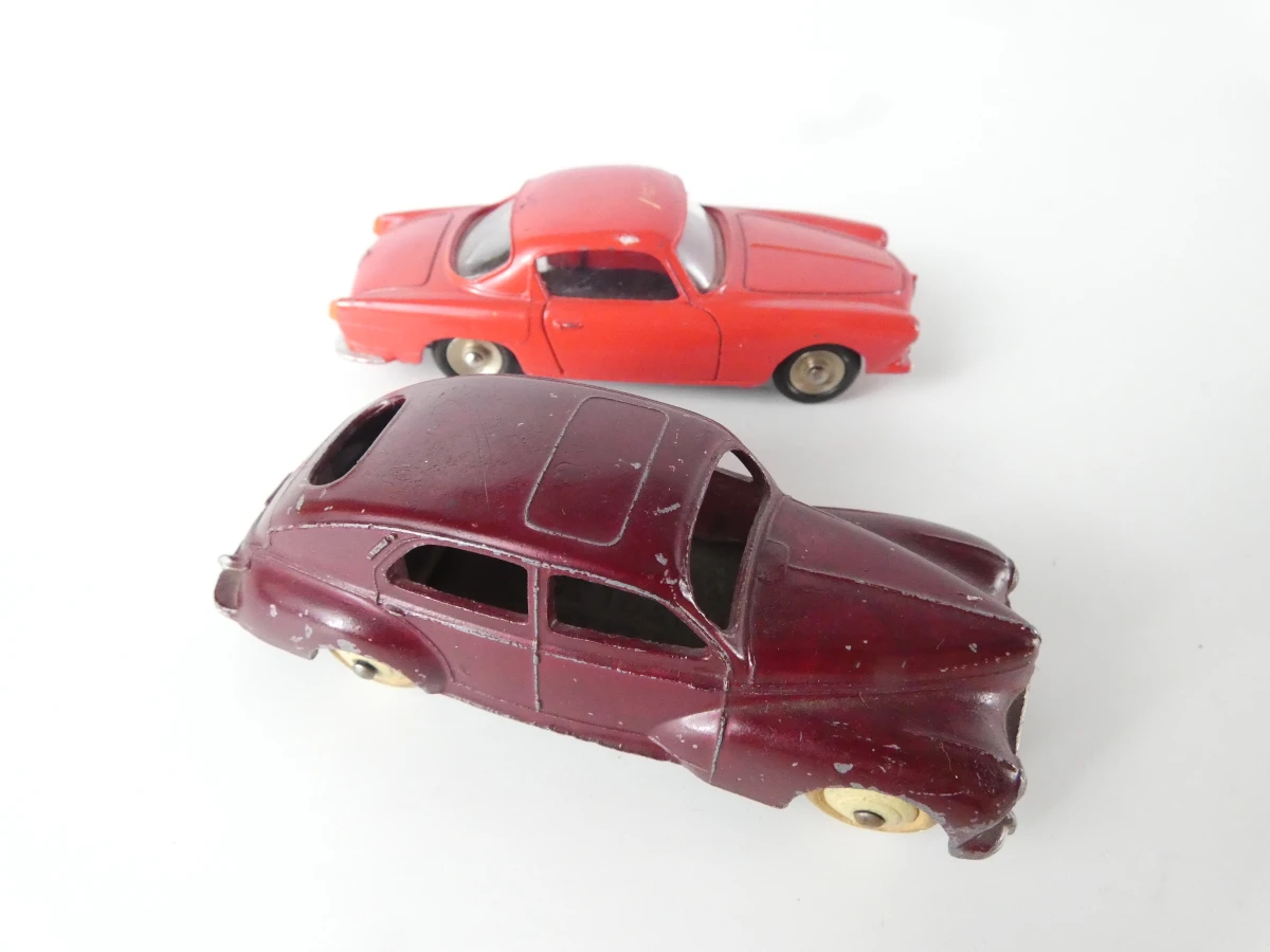 Set van 7 vintage speelgoedauto's - Dinky Toys metalen - foto 3